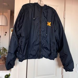 Vintage University of Michigan Windbreaker